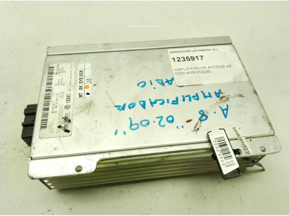 4E0035223D AMPLIFICADOR ANTENA AUDI A8 (4E2, 4E8)|Desguaces La Cabaña
