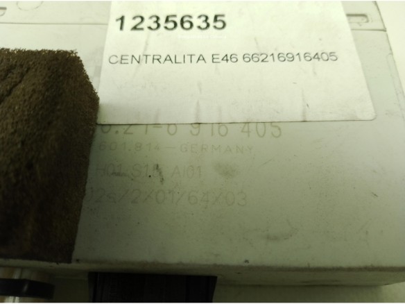 66216916405 CENTRALITA MOTOR BMW 3 (E46)|Desguaces La Cabaña