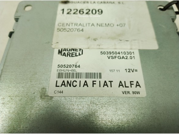50520764 CENTRALITA MOTOR CITROEN NEMO Furgón (AA_)|Desguaces La Cabaña