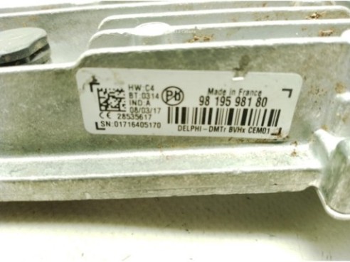 9819598180 CENTRALITA MOTOR PEUGEOT 308 II|Desguaces La Cabaña