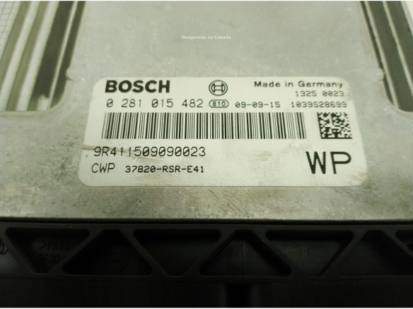 0281015482WP, CENTRALITA MOTOR HONDA CIVIC VIII Hatchback (FN, FK)|Desguaces La Cabaña