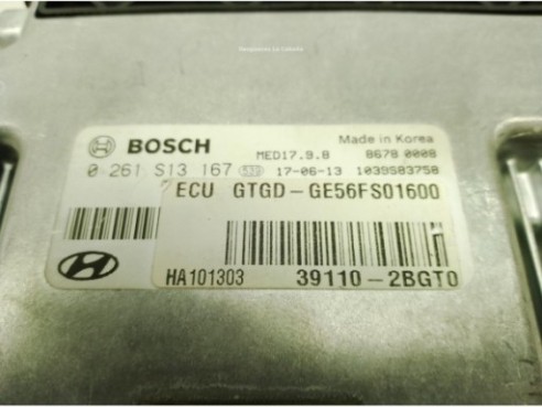 391102BGT0, CENTRALITA MOTOR HYUNDAI i30 (GD)|Desguaces La Cabaña