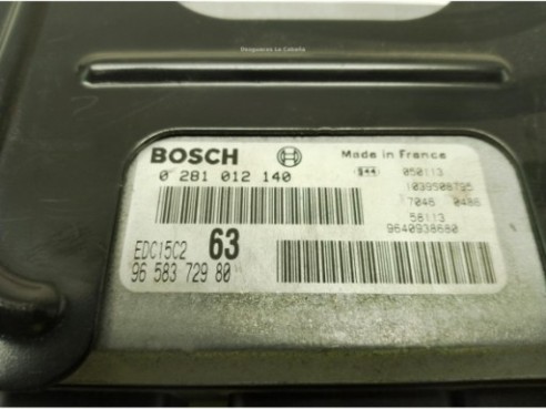 9658372980, CENTRALITA MOTOR PEUGEOT 307 Break (3E)|Desguaces La Cabaña