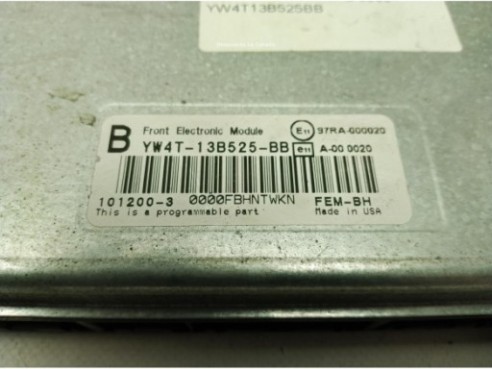 YW4T13B525BB, CENTRALITA MOTOR JAGUAR S-TYPE (X200)|Desguaces La Cabaña