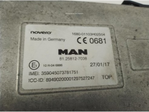 81258127038 MODULO ELECTRONICO  MAN TGX|Desguaces La Cabaña