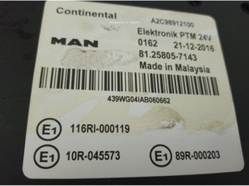 81258057143 MODULO ELECTRONICO  MAN TGX|Desguaces La Cabaña