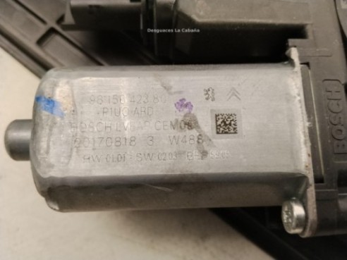 9840180580 ELEVALUNAS PUERTA LAT TRA DER OPEL GRANDLAND X (A18)|Desguaces La Cabaña