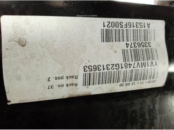 31360937 CUNA MOTOR VOLVO V40 Fastback (525, 526)|Desguaces La Cabaña