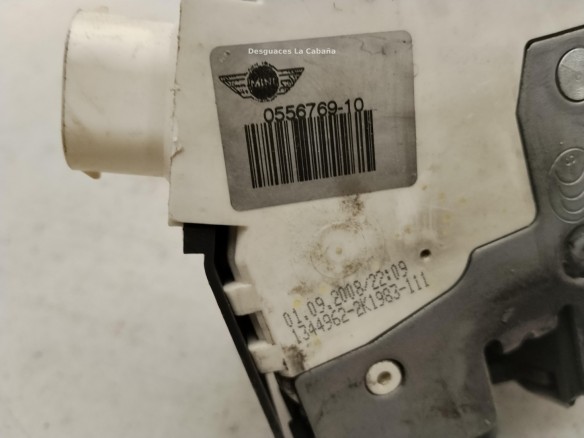 51212752596 CERRADURA PUERTA LAT DEL DER MINI MINI (R56)|Desguaces La Cabaña