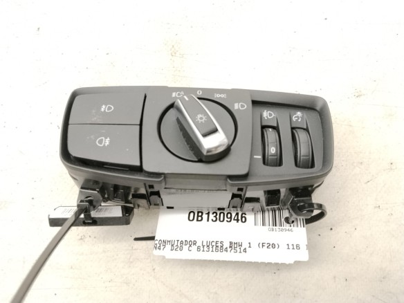 61316847514 CONMUTADOR LUCES BMW 1 (F20)|Desguaces La Cabaña