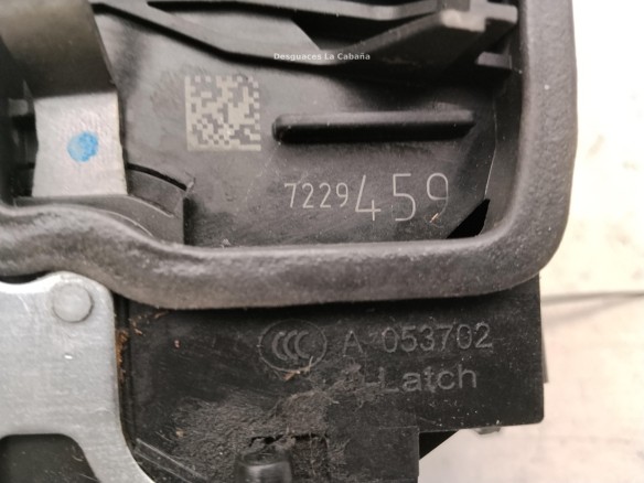 51227229459 CERRADURA PUERTA LAT TRA IZQ BMW 1 (F20)|Desguaces La Cabaña