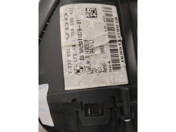 62106805197 CUADRO INSTRUMENTOS BMW 1 (F20)|Desguaces La Cabaña