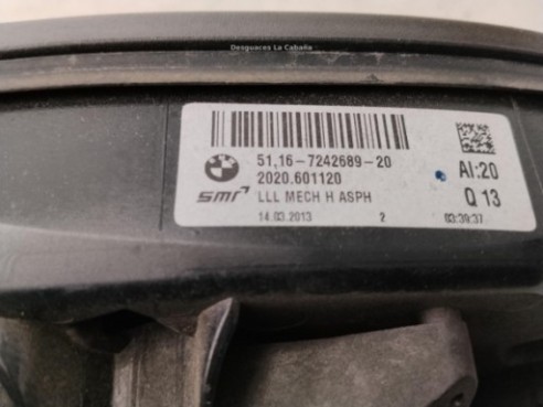 51167242701 ESPEJO IZQ BMW 1 (F20)|Desguaces La Cabaña