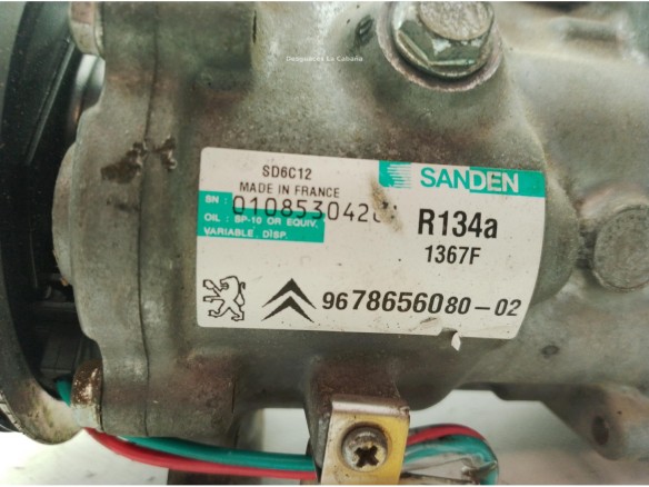 9822826880, 9878656080 COMPRESOR AA CITROEN C5 III Break (TD_)|Desguaces La Cabaña