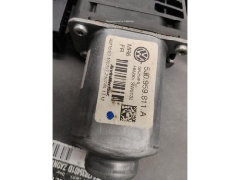   ELEVALUNAS PUERTA LAT TRA IZQ SKODA ROOMSTER (5J)|Desguaces La Cabaña