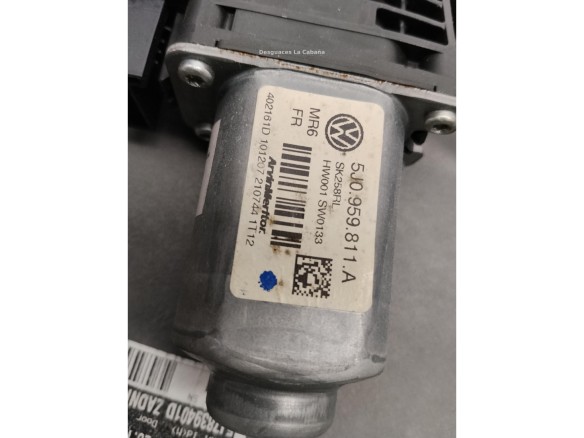   ELEVALUNAS PUERTA LAT TRA IZQ SKODA ROOMSTER (5J)|Desguaces La Cabaña