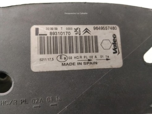 620837 FARO IZQUIERDO CITROEN XSARA PICASSO (N68)|Desguaces La Cabaña
