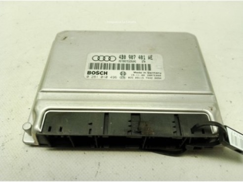 0281010496,4B0907401AE, CENTRALITA MOTOR AUDI A6 (4B2, C5)|Desguaces La Cabaña