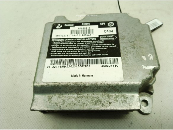 04321468NAT, CENTRALITA AIRBAG ALFA ROMEO 147 (937_)|Desguaces La Cabaña