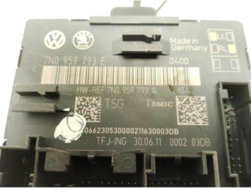 7N0959793E CENTRALITA PUERTA SKODA YETI (5L)|Desguaces La Cabaña