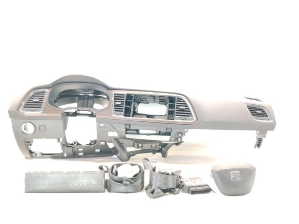  6F0880201J KIT AIRBAGS + SALPICADERO + CINTURONES O ANCLAJE + CENTRALIT SEAT ATECA (KH7)|Desguaces La Cabaña