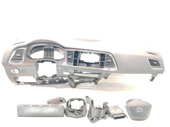  6F0880201J KIT AIRBAGS + SALPICADERO + CINTURONES O ANCLAJE + CENTRALIT SEAT ATECA (KH7)|Desguaces La Cabaña
