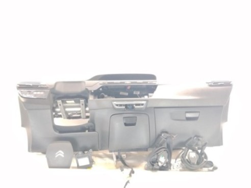  96764017ZD KIT AIRBAGS + SALPICADERO + CINTURONES O ANCLAJE + CENTRALIT CITROEN C4 Grand Picasso II|Desguaces La Cabaña