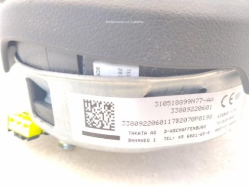  33809220601 KIT AIRBAGS + SALPICADERO + CINTURONES O ANCLAJE + CENTRALIT BMW 3 (F30, F80)|Desguaces La Cabaña