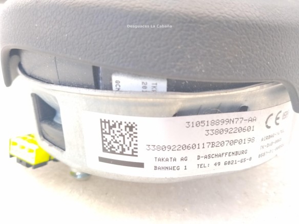  33809220601 KIT AIRBAGS + SALPICADERO + CINTURONES O ANCLAJE + CENTRALIT BMW 3 (F30, F80)|Desguaces La Cabaña