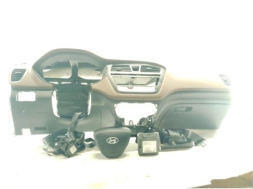 C856900010 KIT AIRBAGS + SALPICADERO + CINTURONES O ANCLAJE + CENTRALIT HYUNDAI i20 (GB)|Desguaces La Cabaña
