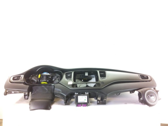 84530A4000 KIT AIRBAGS + SALPICADERO + CINTURONES O ANCLAJE + CENTRALIT KIA CARENS IV|Desguaces La Cabaña
