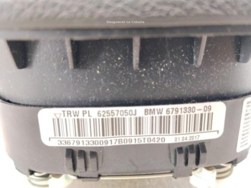  679133009 KIT AIRBAGS + SALPICADERO + CINTURONES O ANCLAJE + CENTRALIT BMW 3 (F30, F80)|Desguaces La Cabaña