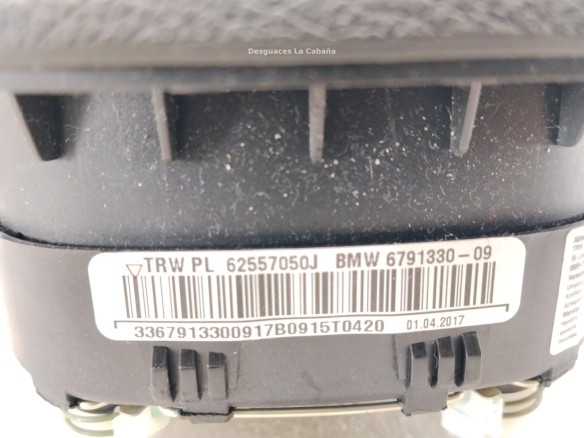  679133009 KIT AIRBAGS + SALPICADERO + CINTURONES O ANCLAJE + CENTRALIT BMW 3 (F30, F80)|Desguaces La Cabaña