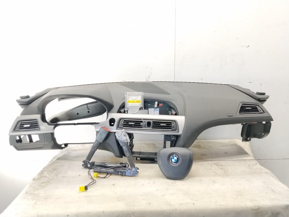   KIT AIRBAGS + SALPICADERO + CINTURONES O ANCLAJE + CENTRALIT BMW 6 Coupé (F13)|Desguaces La Cabaña