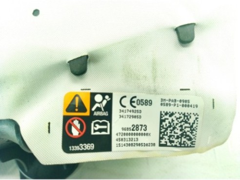 34152507B KIT AIRBAGS + SALPICADERO + CINTURONES O ANCLAJE + CENTRALIT OPEL CORSA E (X15)|Desguaces La Cabaña