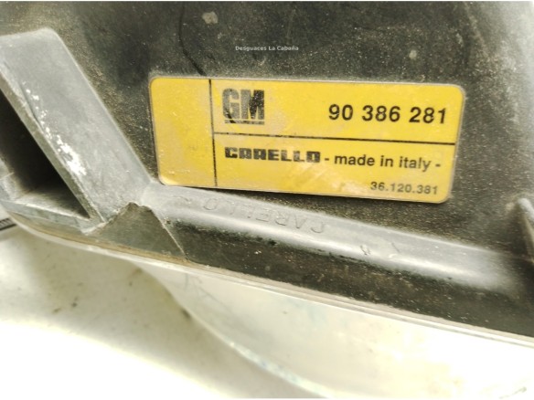 NIEBLA DEL DER OPEL CORSA B (S93)|Desguaces La Cabaña