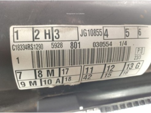 2540216 PUENTE TRA FORD FOCUS IV (HN)|Desguaces La Cabaña