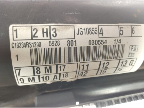 2540216 PUENTE TRA FORD FOCUS IV (HN)|Desguaces La Cabaña