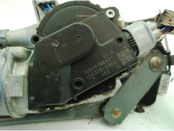 76505TM8A01 MOTOR LIMPIAPARABRISAS DEL HONDA INSIGHT (ZE_)|Desguaces La Cabaña