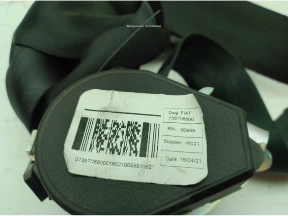 1684425280 CINTURON DEL DER CITROEN JUMPER Furgón|Desguaces La Cabaña