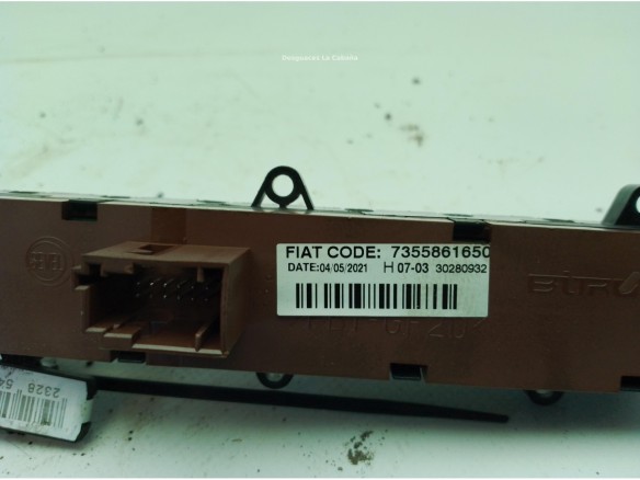  7355861650 INTERRUPTOR WARNING CITROEN JUMPER Furgón|Desguaces La Cabaña