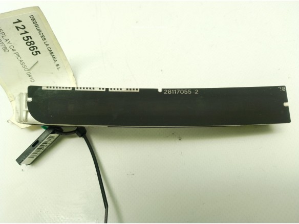 9658592780 DISPLAY CITROEN C4 Picasso I Limusina (UD_)|Desguaces La Cabaña