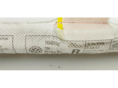 1K8880742A AIRBAG CORTINA DER VW SCIROCCO (137, 138) |Desguaces La Cabaña