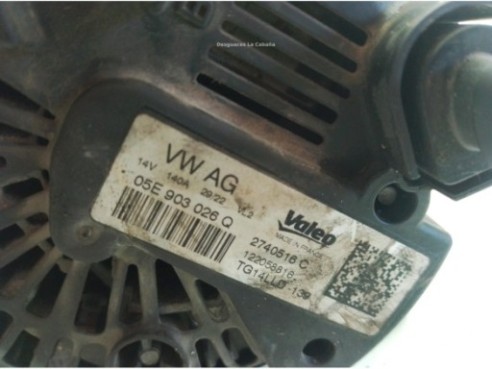 05E903027A, 05E903026Q ALTERNADOR CUPRA FORMENTOR (KM7)|Desguaces La Cabaña