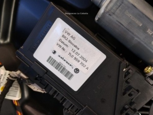 7L0837462F ELEVALUNAS PUERTA LAT DEL DER VW TOUAREG (7LA, 7L6, 7L7)|Desguaces La Cabaña