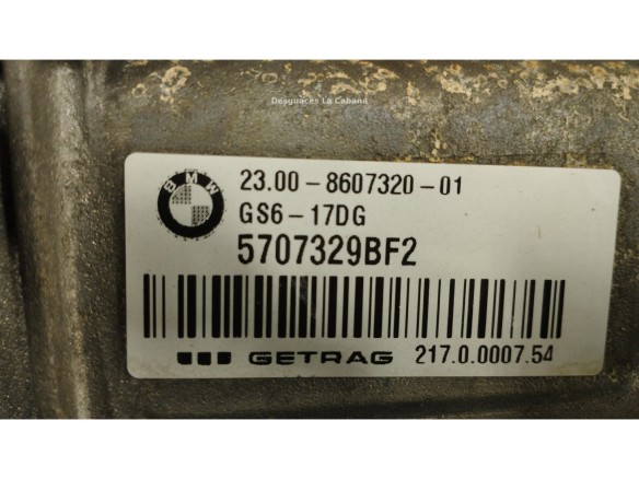 23008607320 CAJA CAMBIOS BMW 1 (F20)|Desguaces La Cabaña