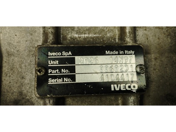 8868231 CAJA CAMBIOS IVECO DAILY II Furgón/ranchera familiar|Desguaces La Cabaña