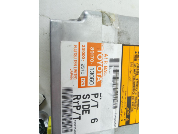 8917013060, CENTRALITA AIRBAG TOYOTA COROLLA Verso (ZER_, ZZE12_, R1_) |Desguaces La Cabaña