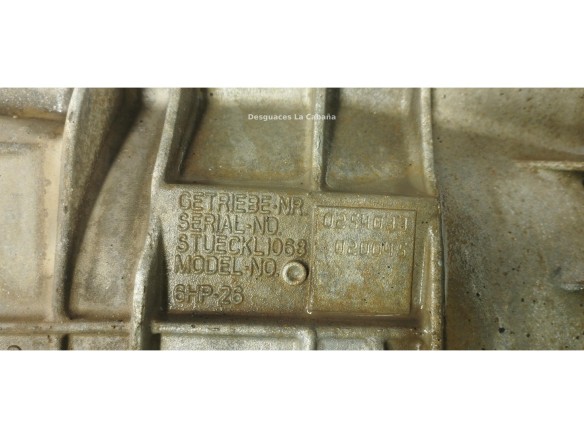 6HP26 CAJA CAMBIOS LAND ROVER DISCOVERY III (L319)|Desguaces La Cabaña