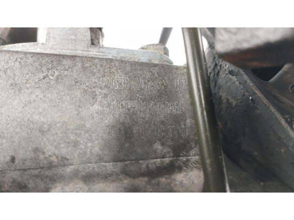 711698 CAJA CAMBIOS MERCEDES BENZ VITO Autobús (638)|Desguaces La Cabaña